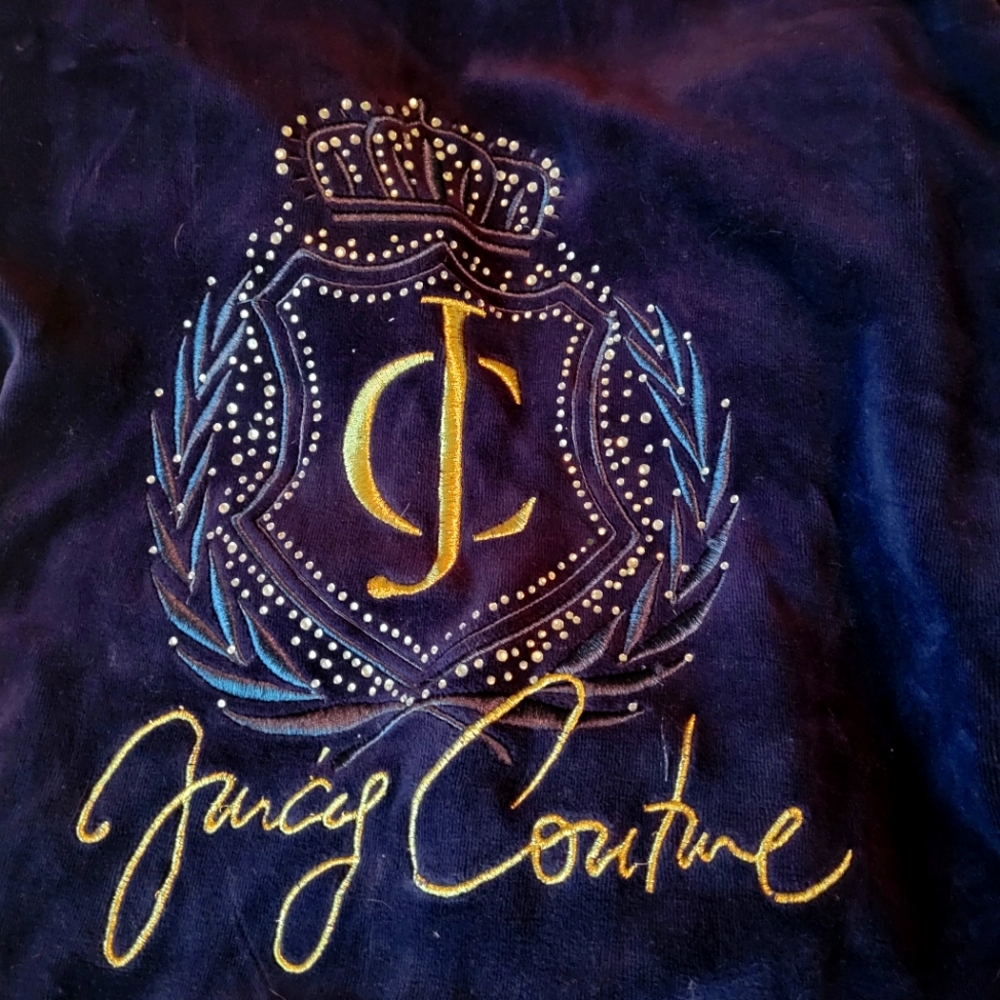 Juicy Couture track velour track suit set
